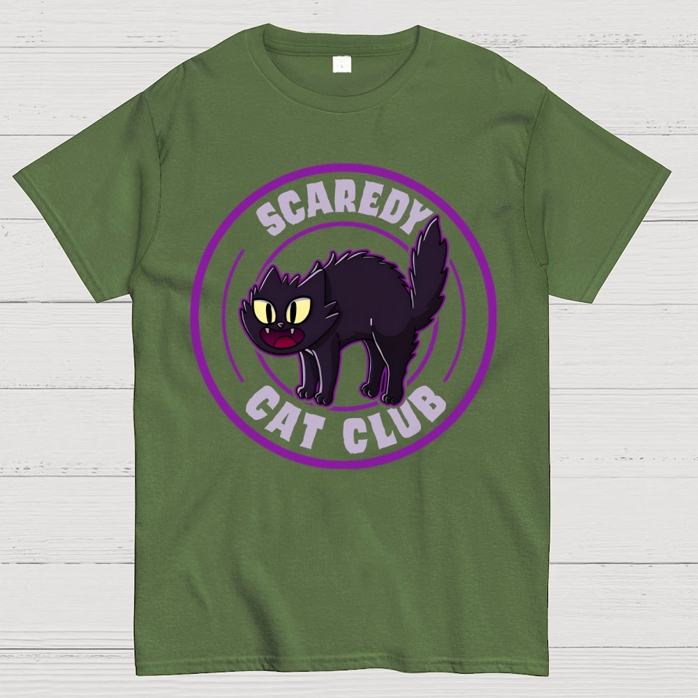 Scaredy Cat Geek T-Shirt