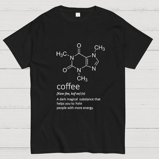 Caffeine Funny Coffee Geeky T-Shirt