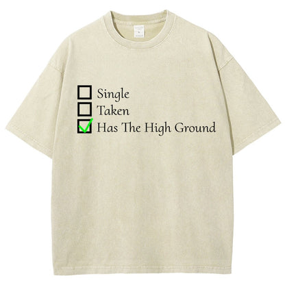 You Have the High Ground Vintage Distressed T-shirt