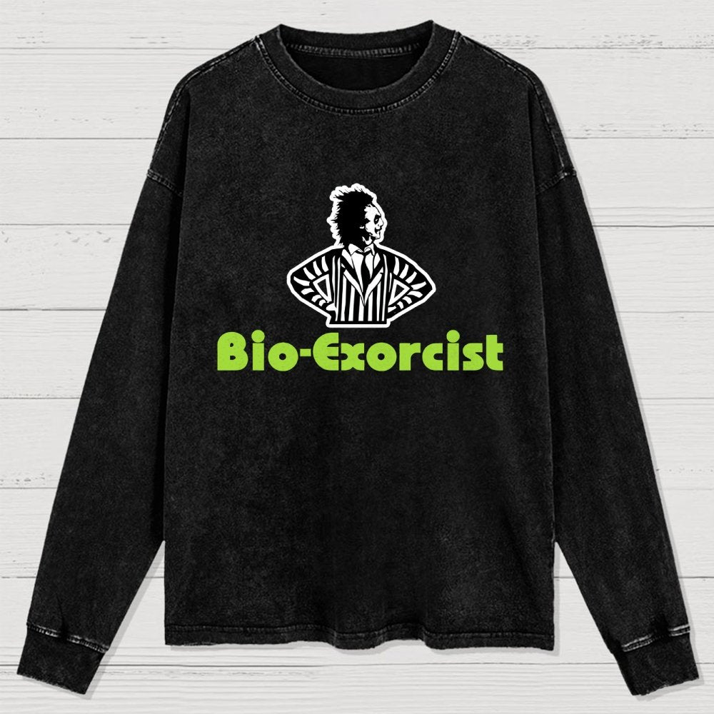 Bio-Exorcist! Washed Long Sleeve Tee