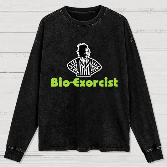 Bio-Exorcist! Washed Long Sleeve Tee