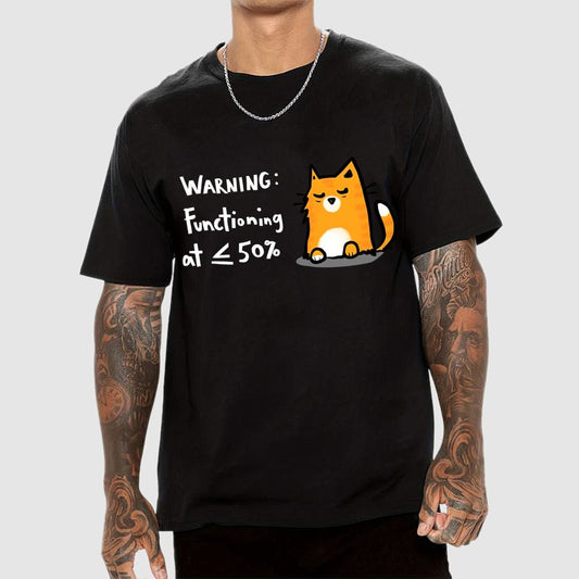 Functioning at Reduced Capacity Geek T-Shirt