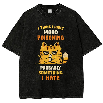 A Bad Case Of Mood Poisoning Vintage Distressed T-shirt