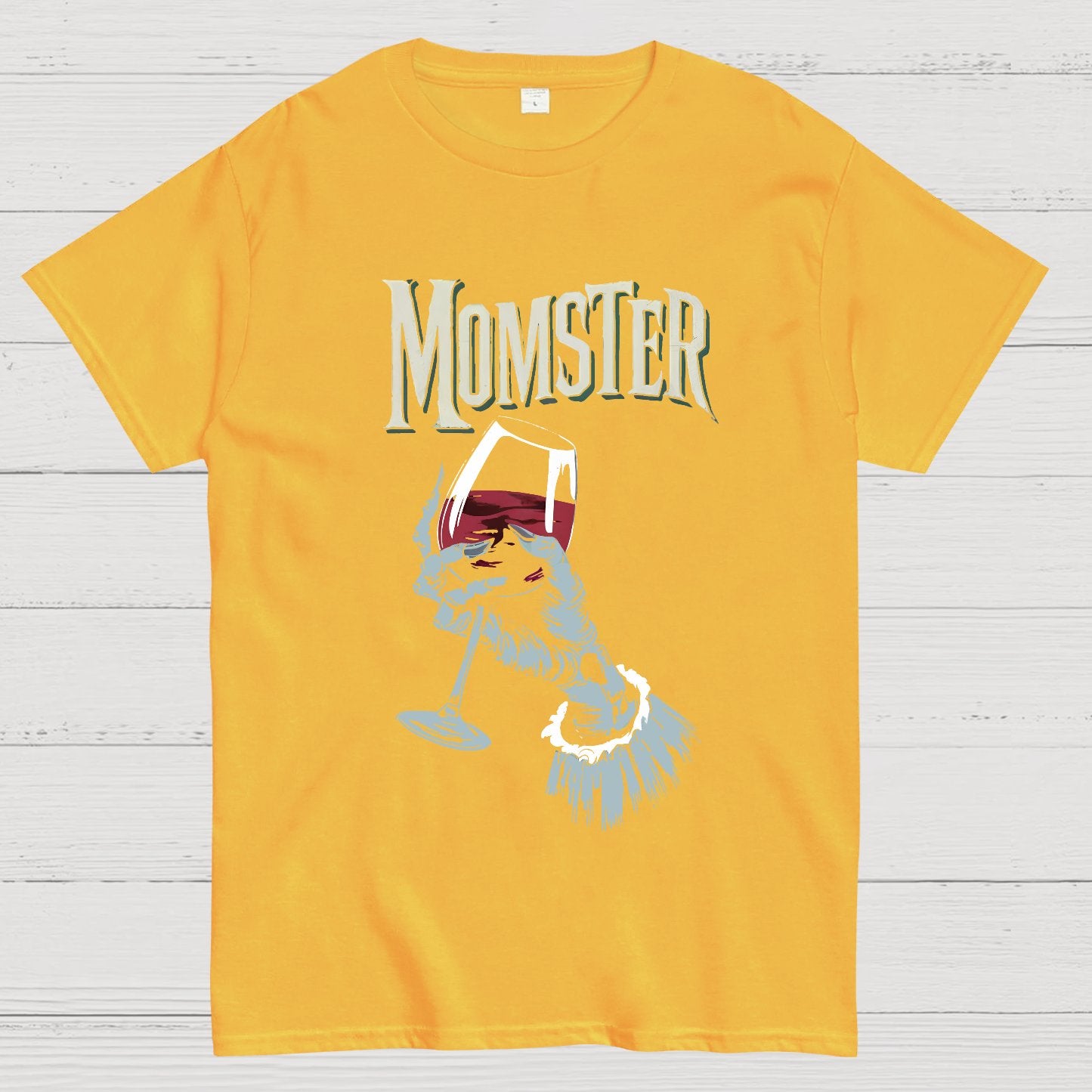 Funny Momster Design Halloween Art Geek T-Shirt