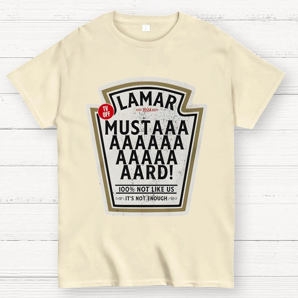 Lamar Mustard TV Off Essential Unisex Geek T-Shirt