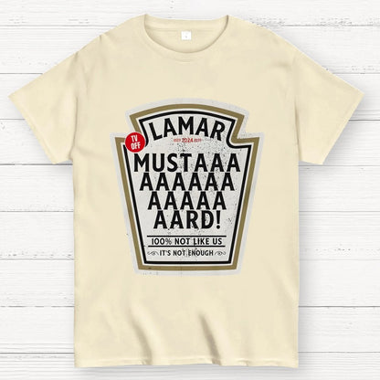 Lamar Mustard TV Off Essential Unisex Geek T-Shirt