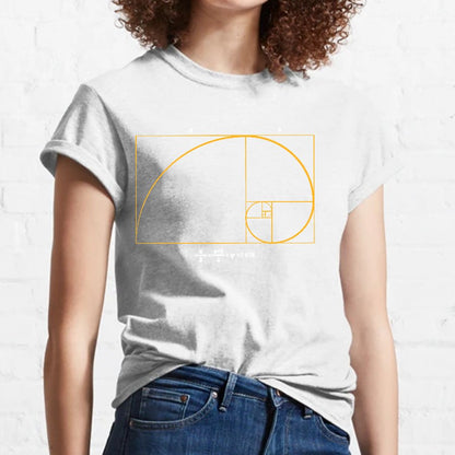 Fibonacci Shirt ∙ Math Art ∙ Science Engineer Geeky T-Shirt