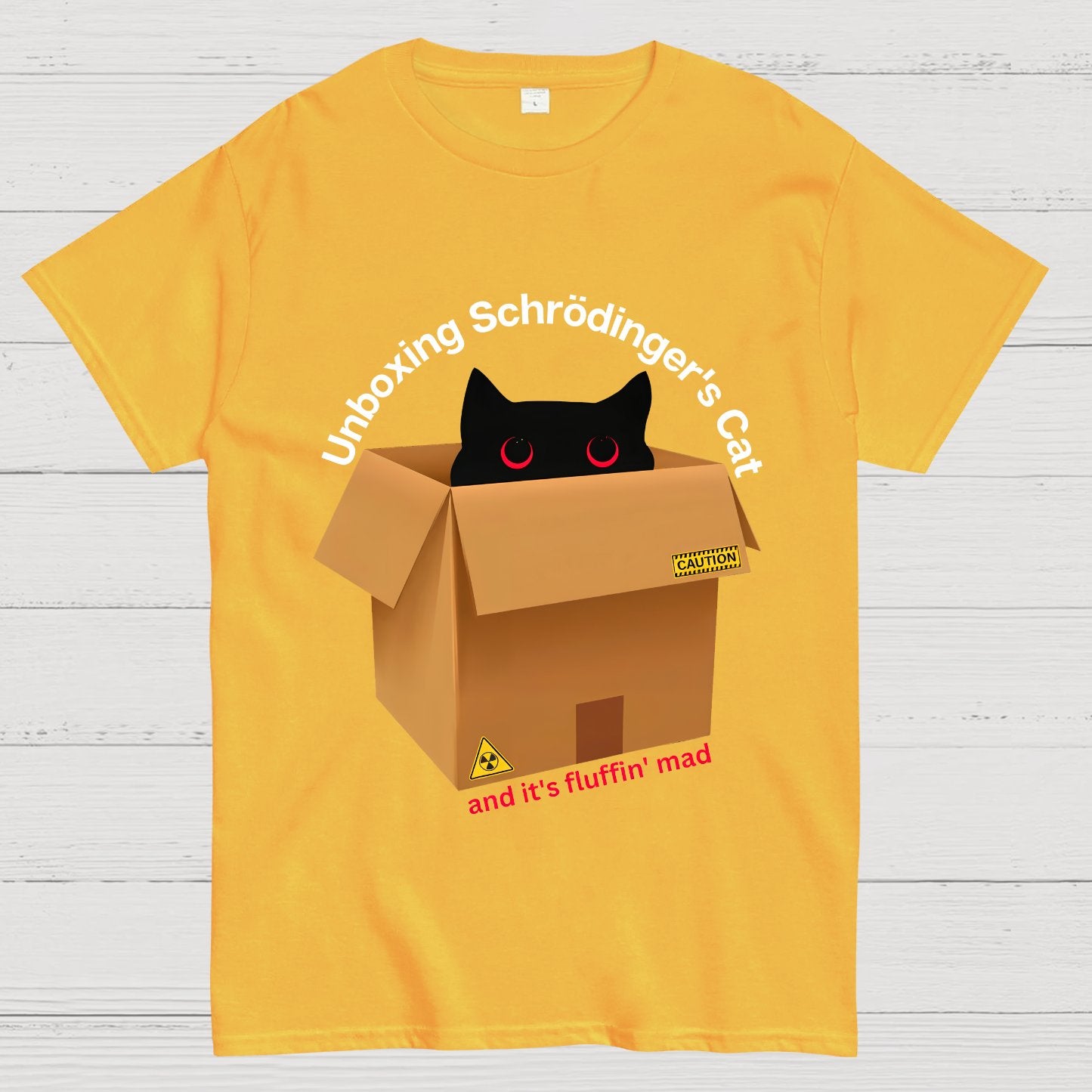 Unboxing Schrodinger's Cat Geeky T-Shirt