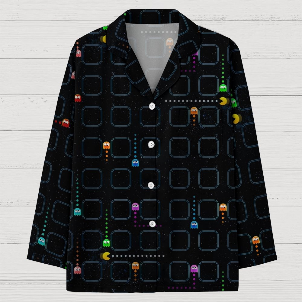 Little Monster Game Geek Long Sleeve Pajama Set