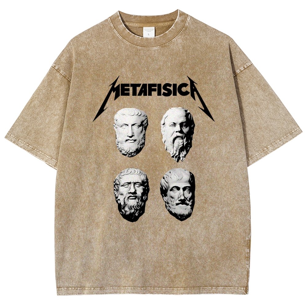 Metafisica Vintage Distressed T-shirt