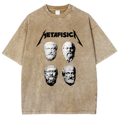 Metafisica Vintage Distressed T-shirt