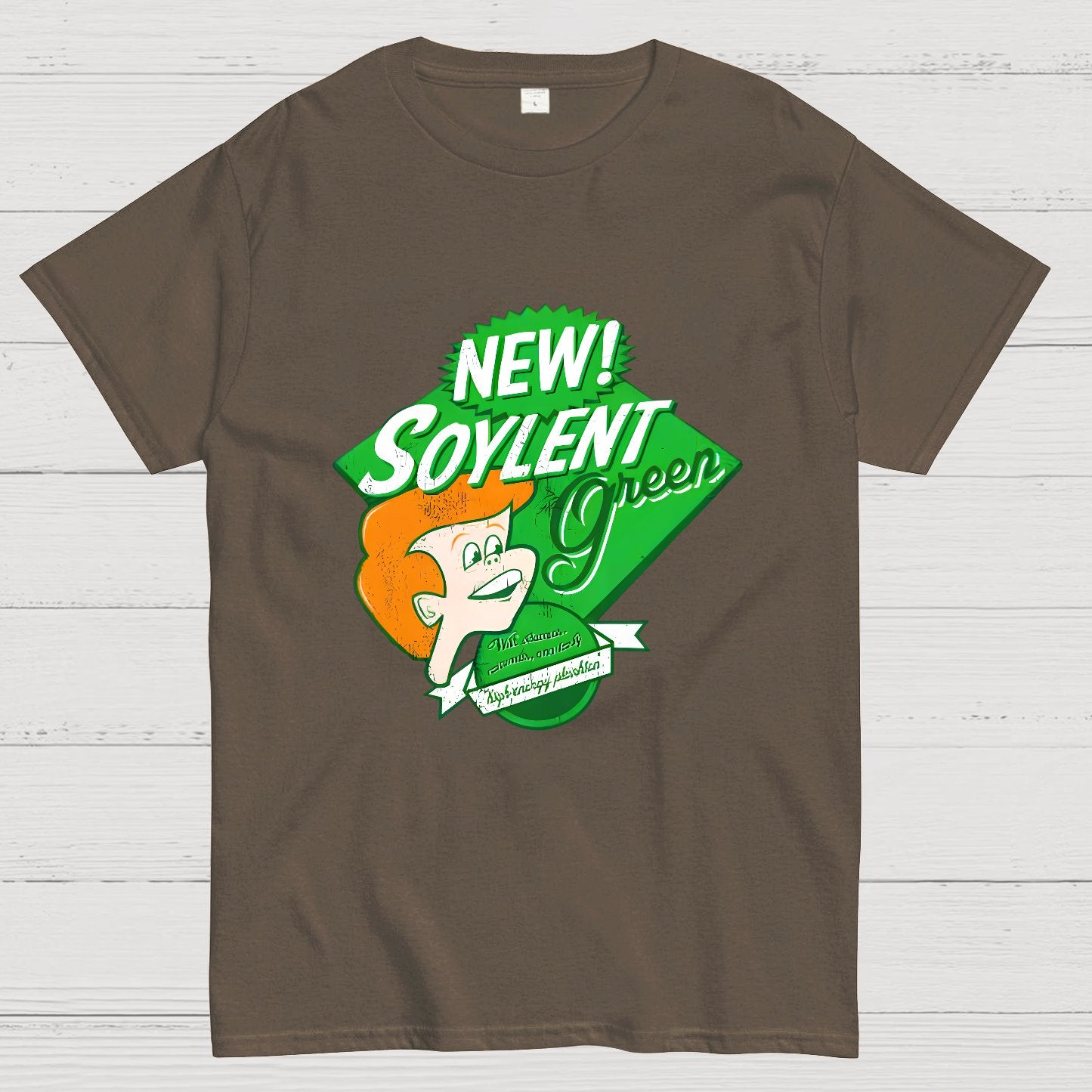 New Soylent Green Sarcasm Geeky T-Shirt