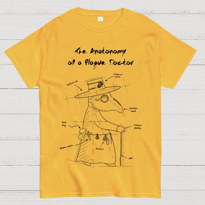 The Anatomy of a Plague Doctor Geek T-Shirt