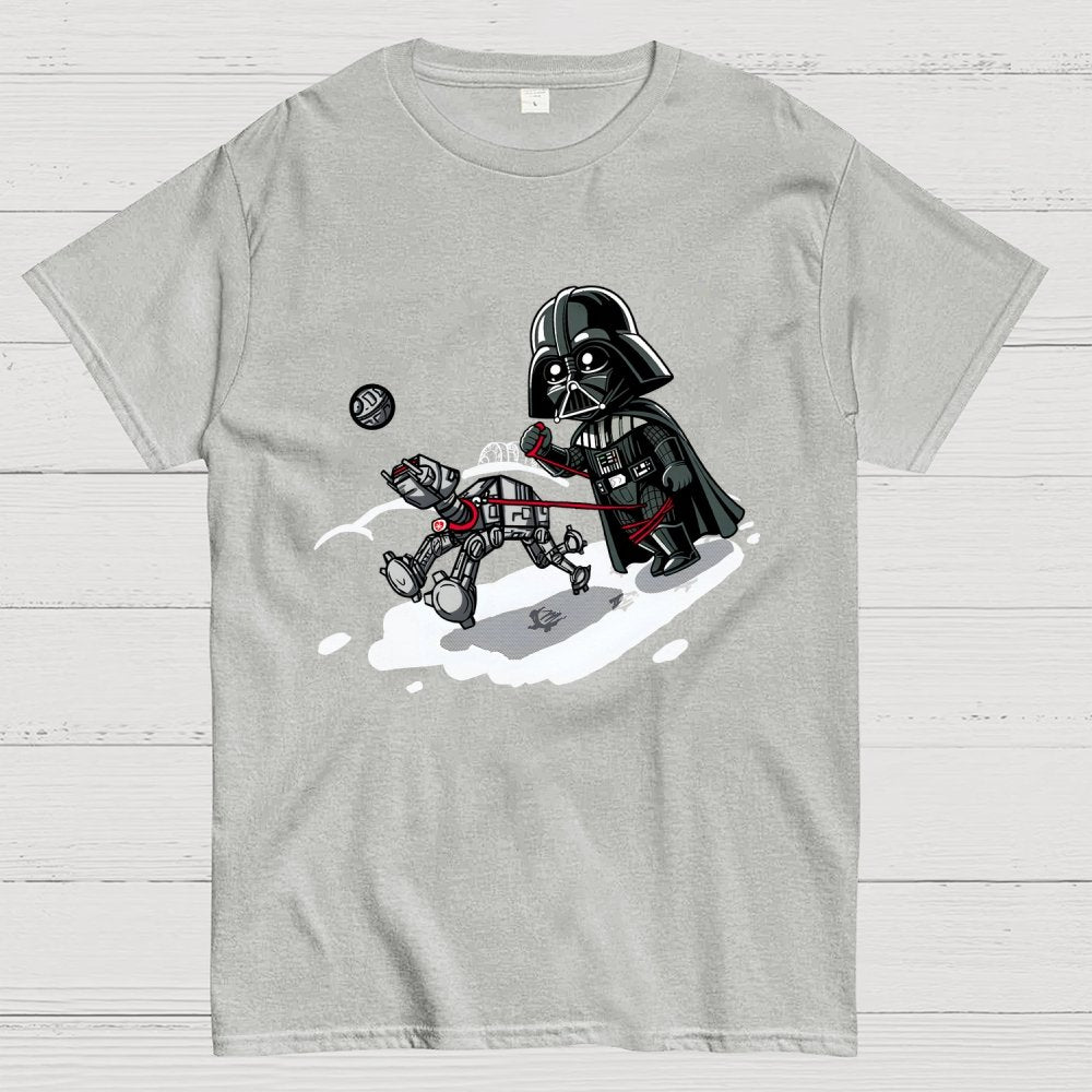 Even the strongest villain needs to walk his dog. Geek T-Shirt