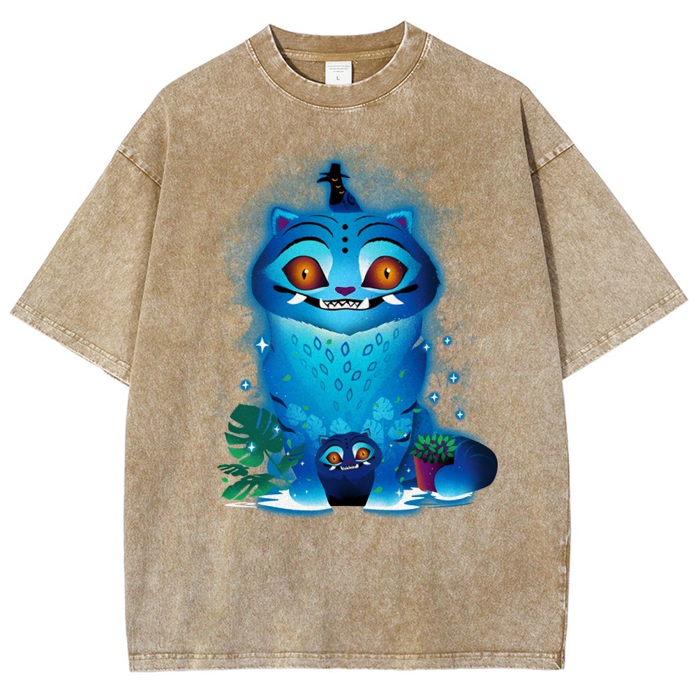 Derpy K-Tiger Vintage Distressed T-shirt