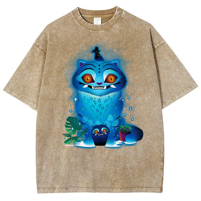 Derpy K-Tiger Vintage Distressed T-shirt