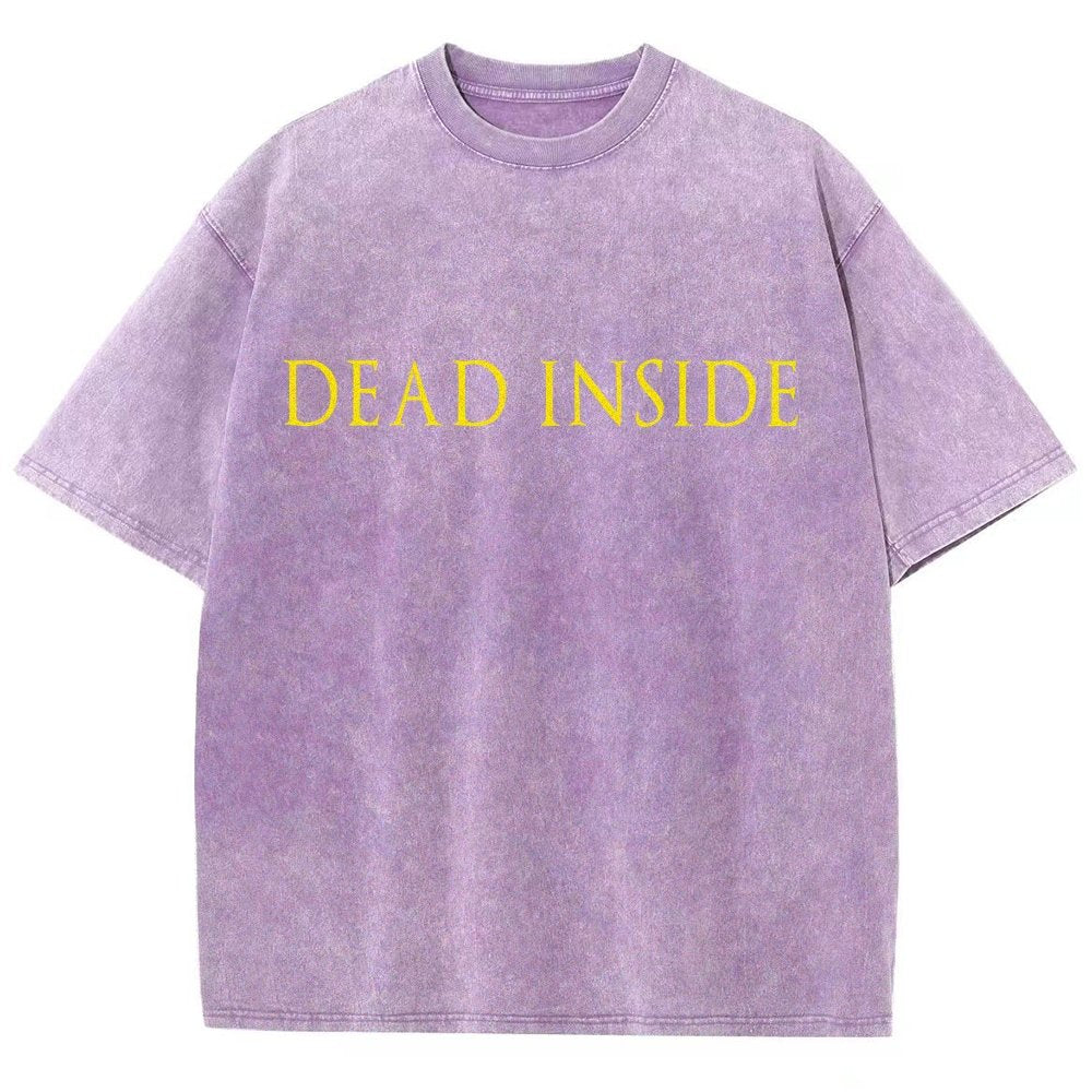 Dead Inside Vintage Distressed T-shirt