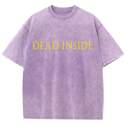 Dead Inside Vintage Distressed T-shirt