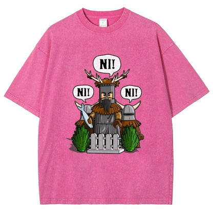 The Knights Of Adventure Vintage Distressed T-shirt