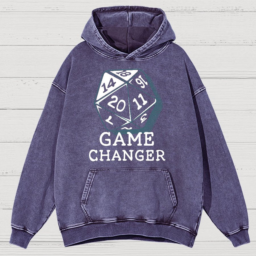 Game Changer Vintage Distressed Hoodie