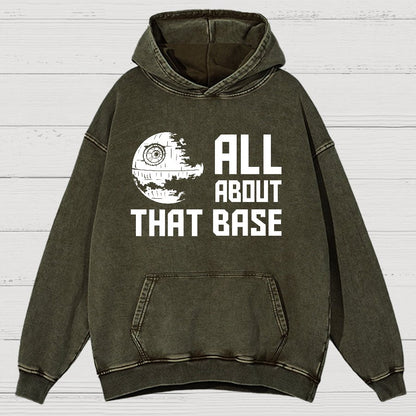 All About That Base Geeks Vintage Distressed Hoodie