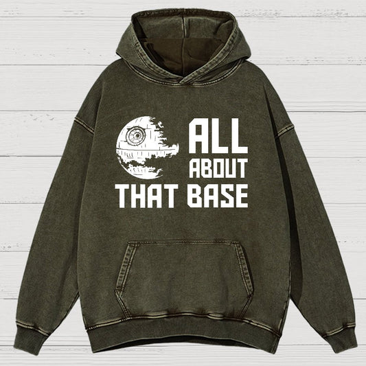 All About That Base Geeks Vintage Distressed Hoodie