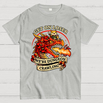 Dungeon Crawling Dragon Geek T-Shirt