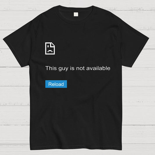 Funny Error Geeky T-Shirt