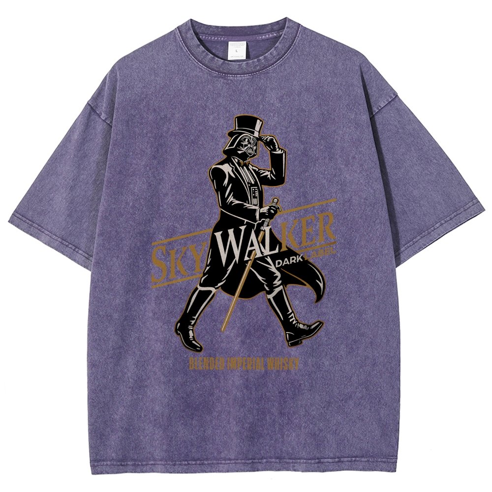 Keep Sky Walking Vintage Distressed T-shirt
