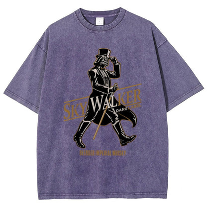 Keep Sky Walking Vintage Distressed T-shirt