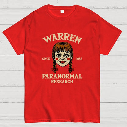Warren Paranormal Research Geek T-Shirt