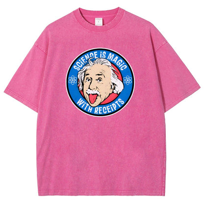 Science Is Magic Vintage Distressed T-shirt