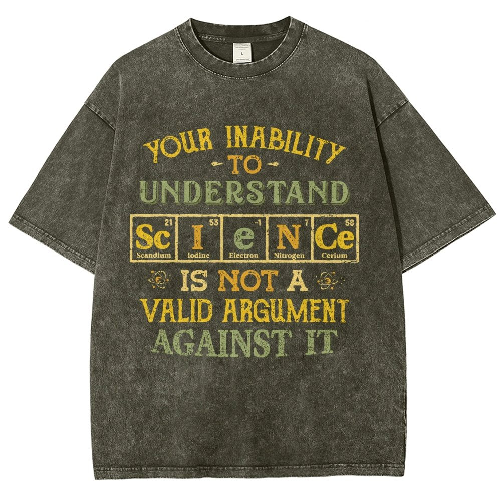 Understanding Science Vintage Distressed T-shirt