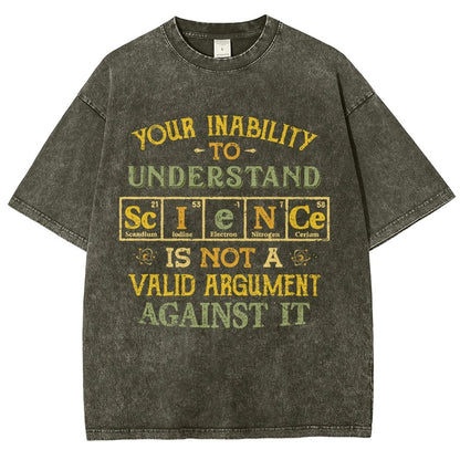 Understanding Science Vintage Distressed T-shirt