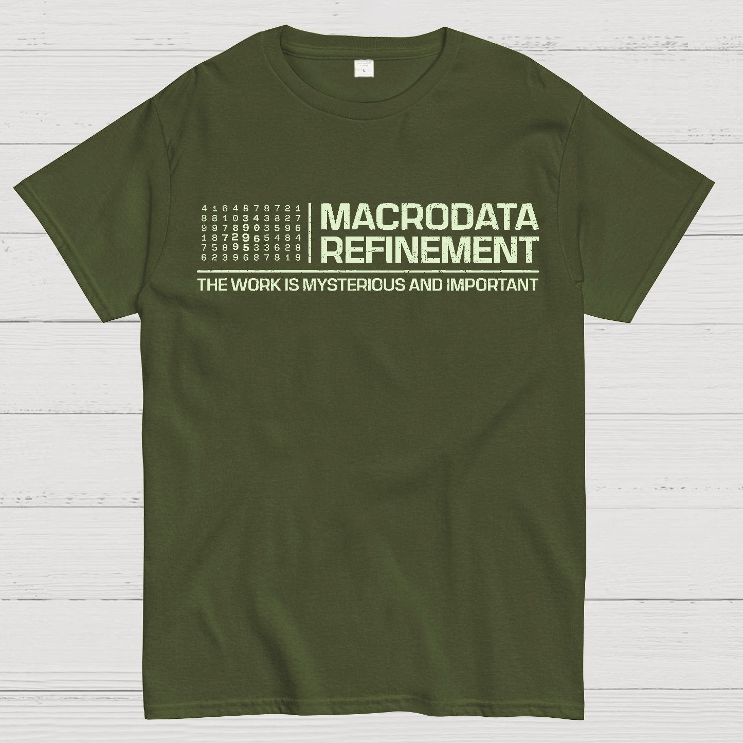 The Work Is Mysterious And Important Geek T-Shirt