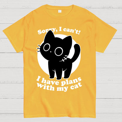 I Like Cats Not People - Cute Irony Pet Geek T-Shirt