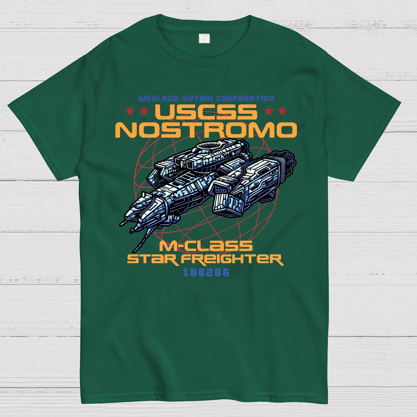 Space Freighter Geek T-Shirt