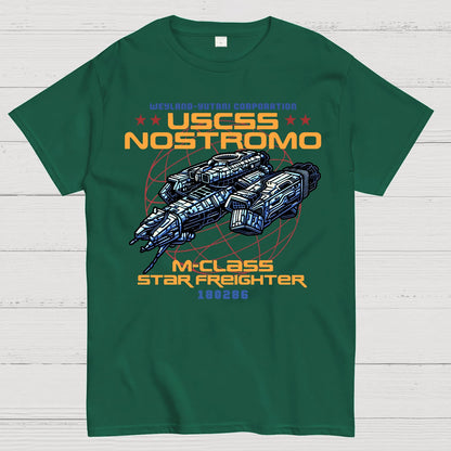 Space Freighter Geek T-Shirt