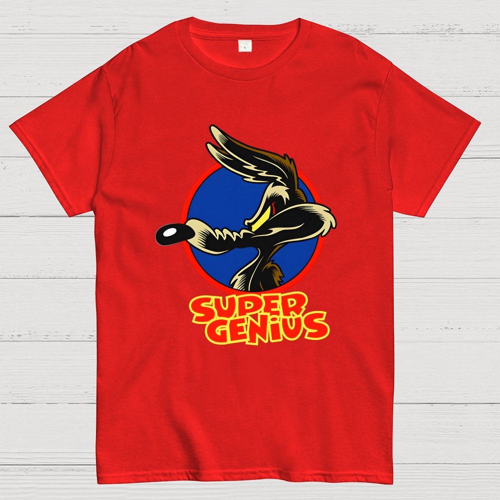 Dick Coyote Super Genius Geek T-Shirt