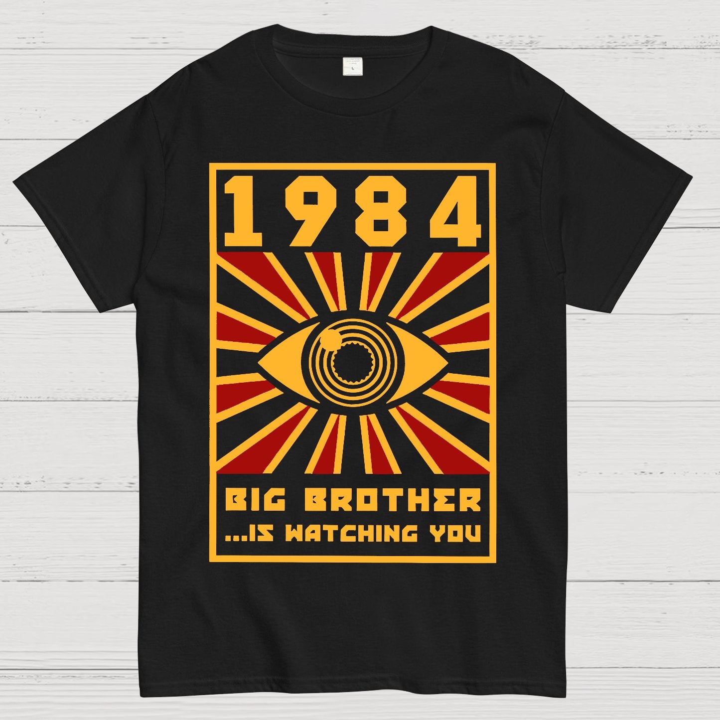 1984 Big Brother Is Watching You Geek T-Shirt
