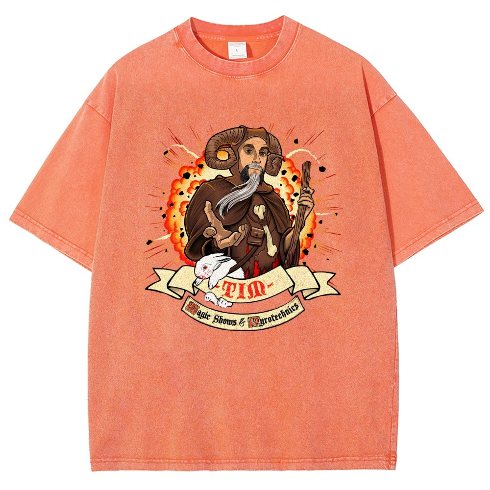 The Enchanter Vintage Distressed T-shirt