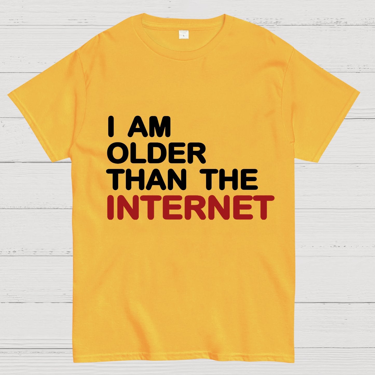 I Am Older Than The Internet Geeky T-Shirt
