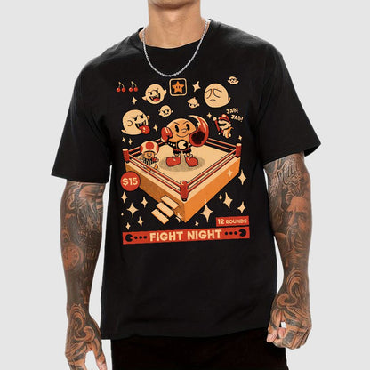 Retro Arcade Showdown Geek T-Shirt