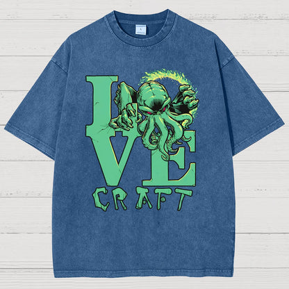 Cthulhu Vintage Distressed T-shirt
