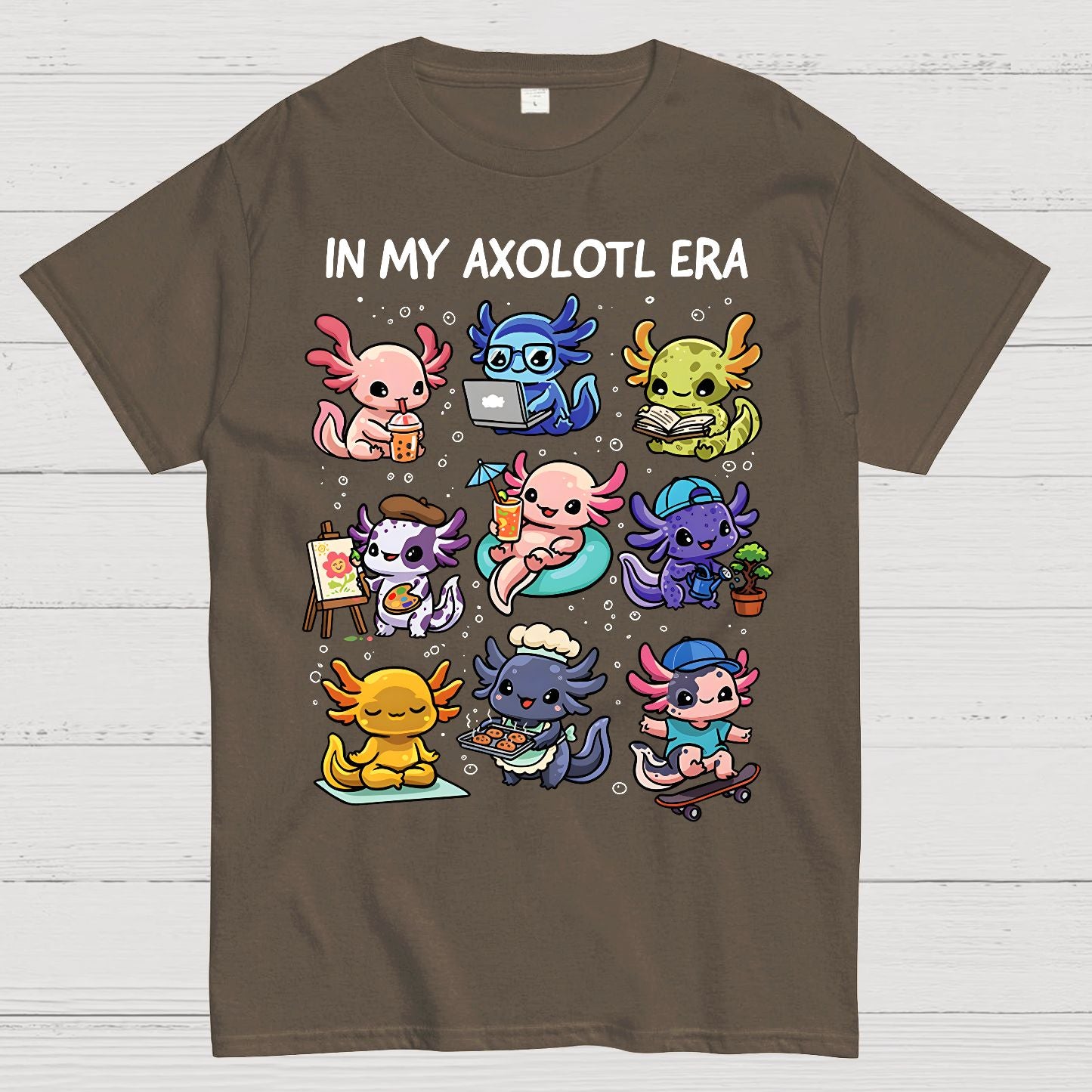 In My Axolotl Era Geek T-Shirt