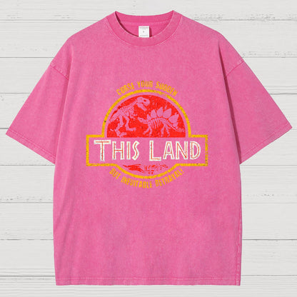 THIS LAND Vintage Distressed T-shirt