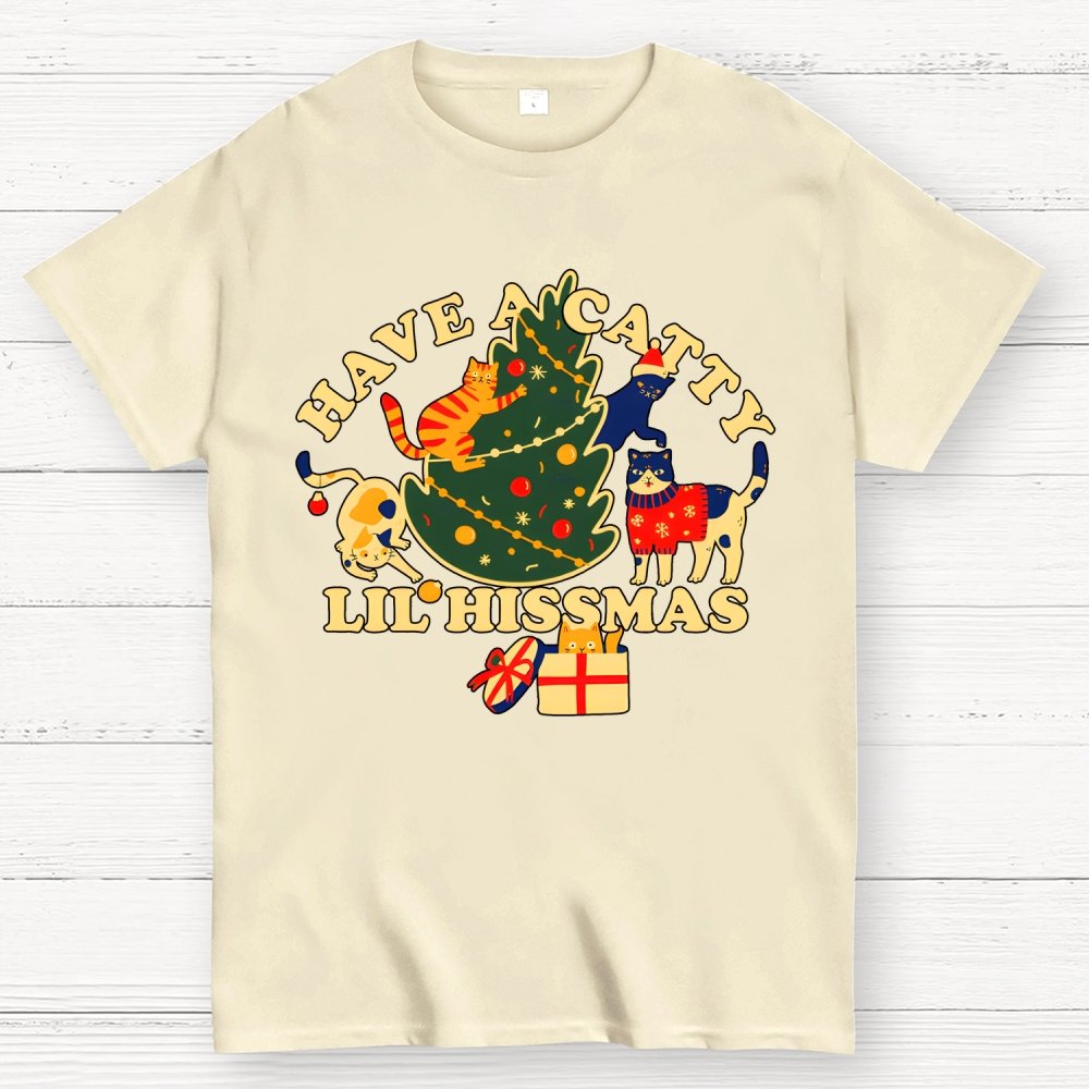Have A Catty Lil Hissmas Geek T-Shirt
