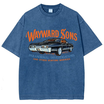 Wayward Sons Vintage Distressed T-shirt