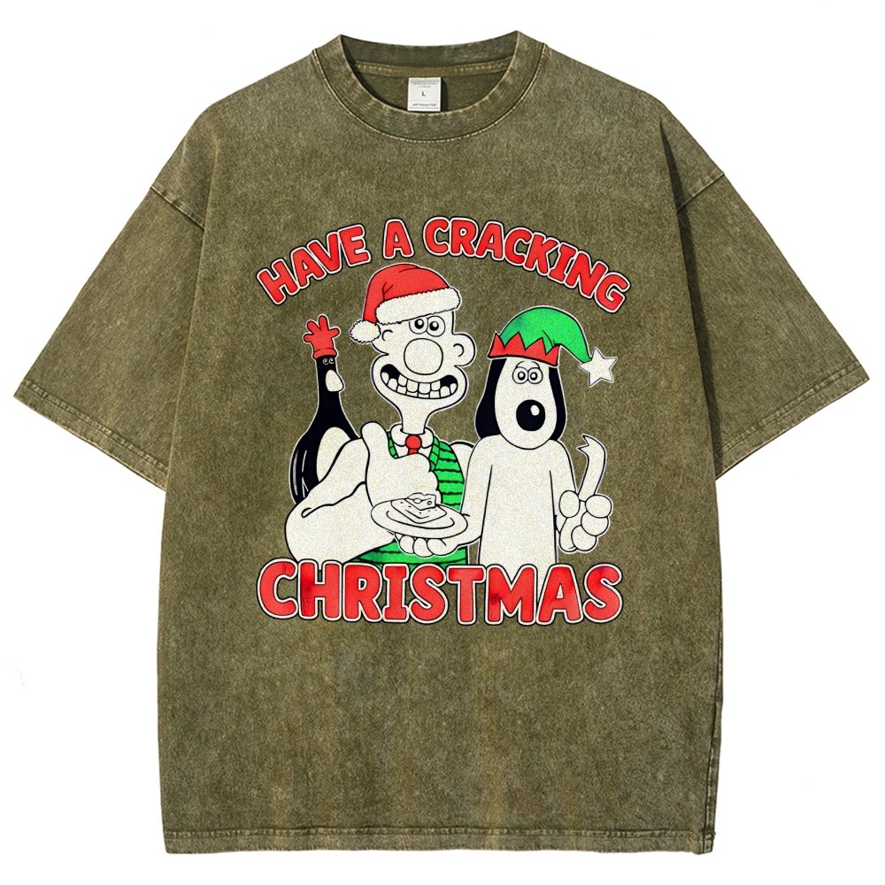 Have a Cracking Christmas Vintage Distressed T-shirt