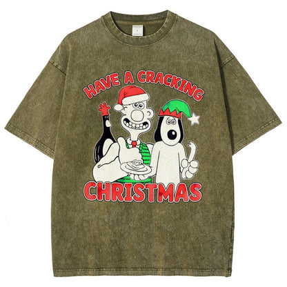 Have a Cracking Christmas Vintage Distressed T-shirt